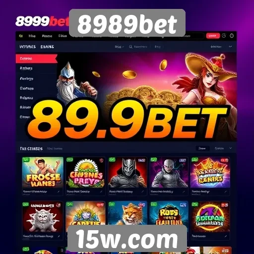 Interface intuitiva é destaque do 8989bet
